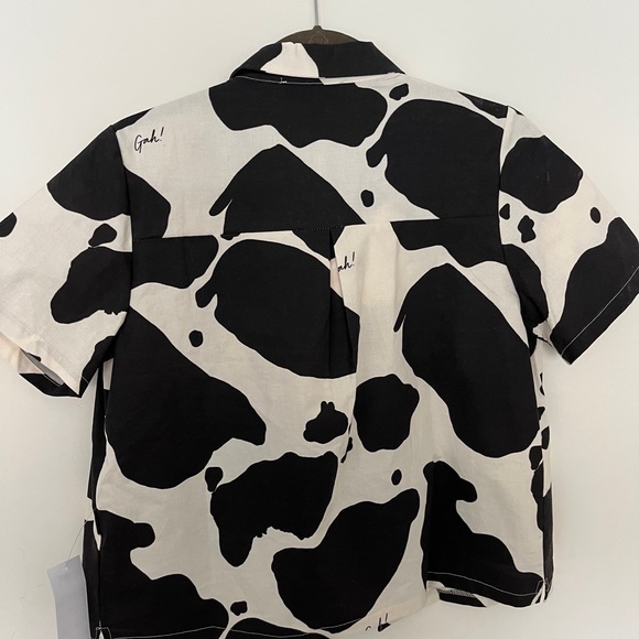 Lisa Says Gah Cow Print Beach Set - Picture 3 of 8